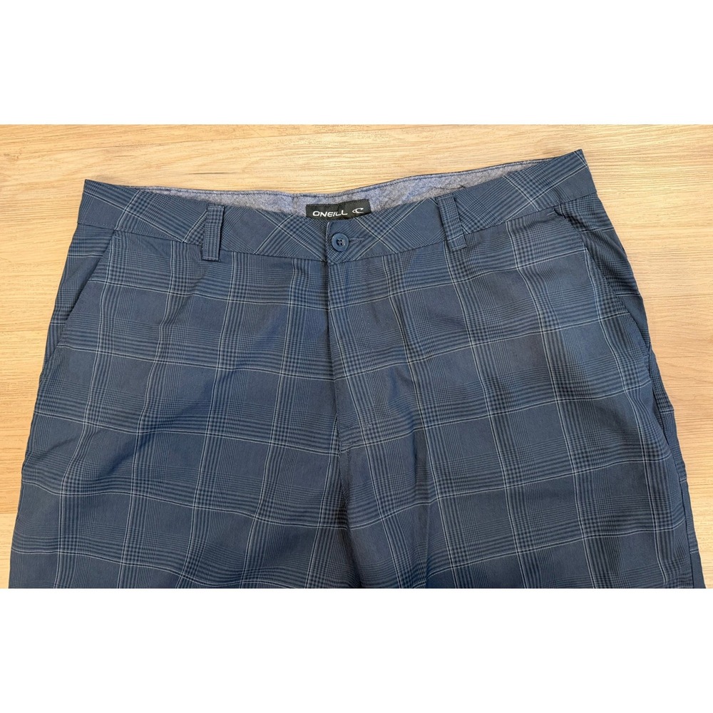 O'Niell Men's Blue Plaid Athletic Summer BoardShorts size‎ 40